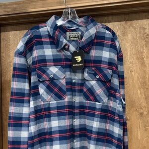 Really bow flannel button up